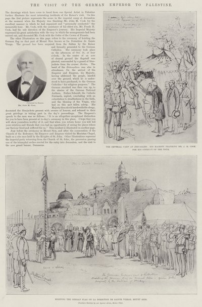 The Visit of the German Emperor to Palestine by Melton Prior
